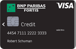 BNP Paribas Fortis carte Visa Classic